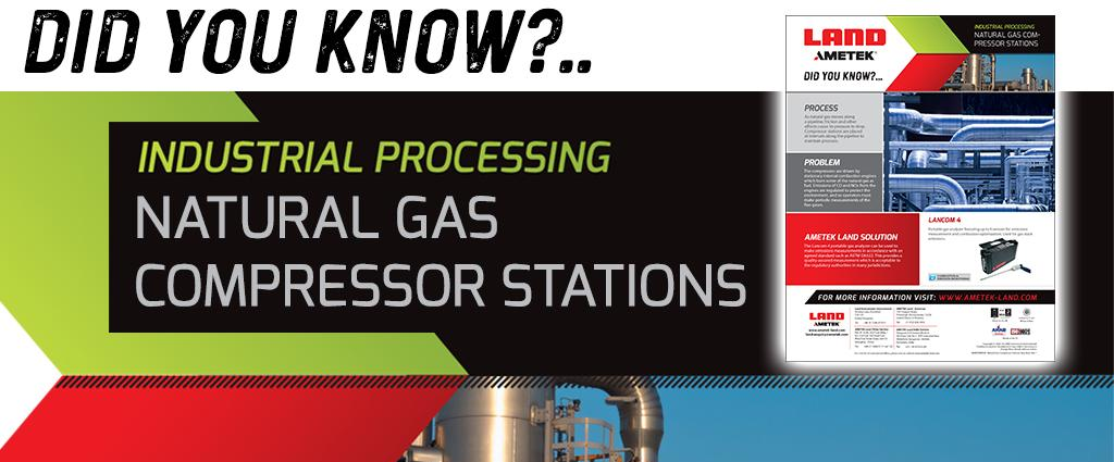 DidYouKnow Gas Compressor Stations